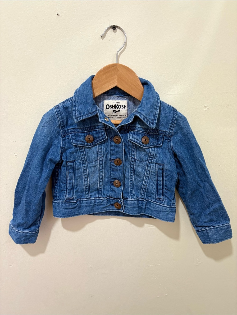 OshKosh B'gosh Medium Blue Denim Jacket for Kids